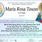 MARIA ROSA TOSONI